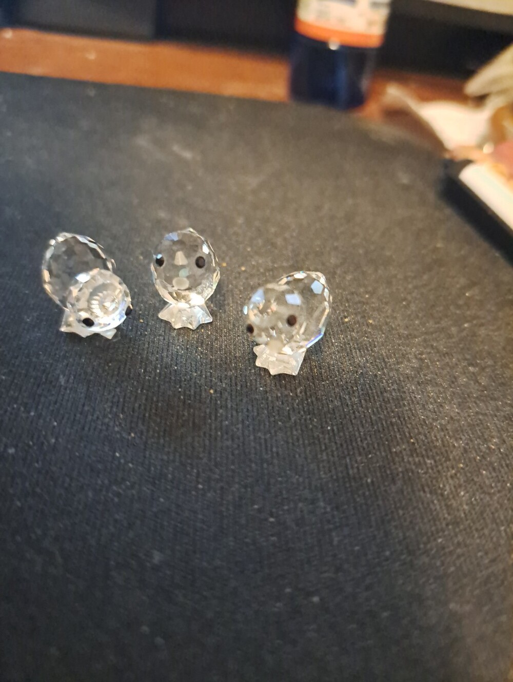 Swarovski Crystal 3 Baby Mini Chicks 7676020003 Excellent!